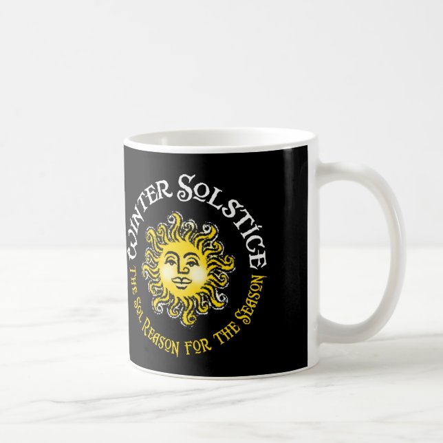 Caneca De Café SOLSTÍCIO de INVERNO - a razão do solenóide para a (Direita)