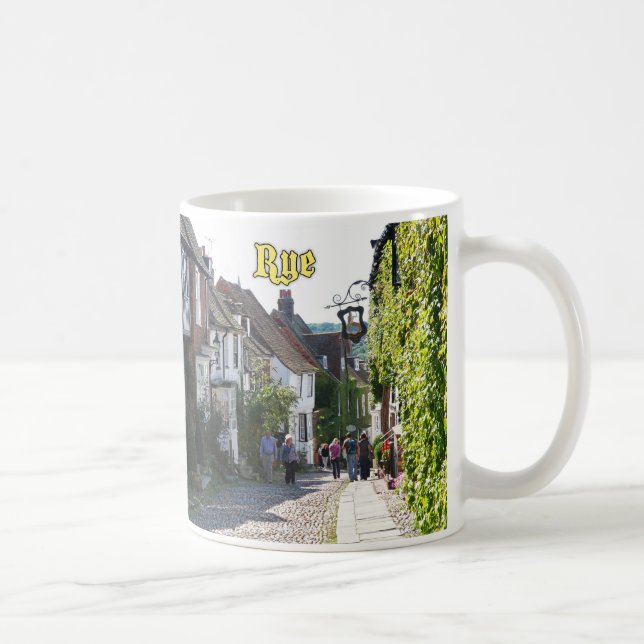 Caneca De Café Solte a sua imaginação! Rye England (Direita)