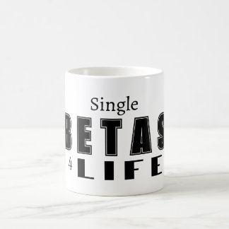 Caneca De Café Solteiro Betas 4 LIFE
