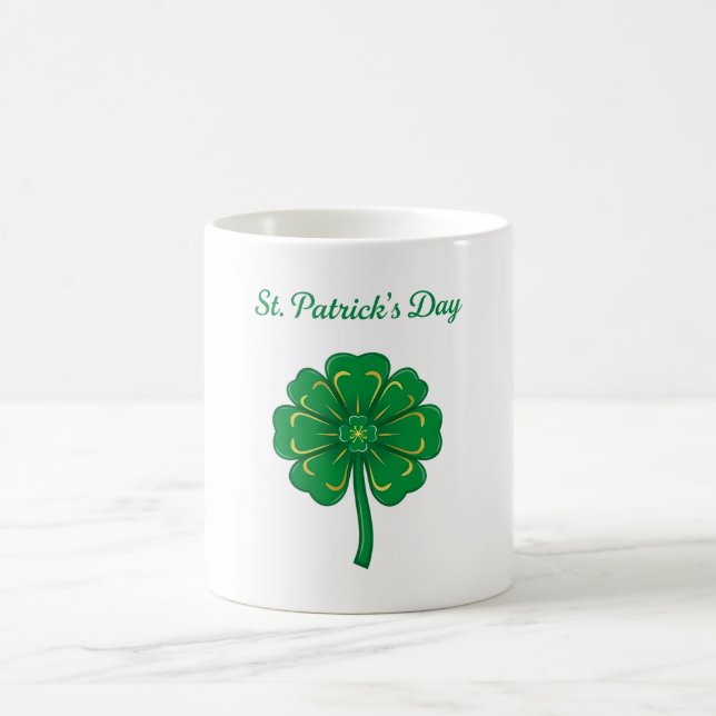 Caneca De Café Solteiro Shamrock (Centro)