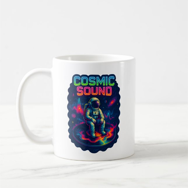 Caneca De Café Som cósmico (Esquerda)