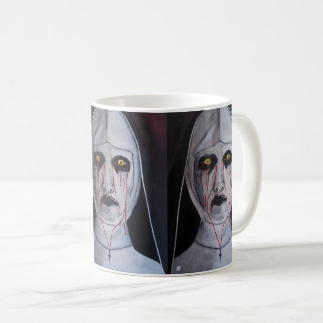 Caneca De Café Sombra da Luz Pintura de Alfred Fox (Frente Esquerda)
