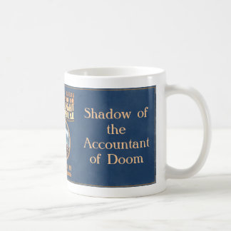 Caneca De Café Sombra do contador da desgraça