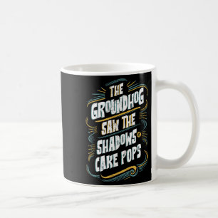 Caneca De Café Sombra engraçada do Groundhog Humor - Sombras de C