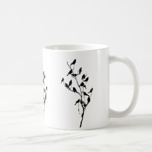 Caneca De Café Sombras de Grackle