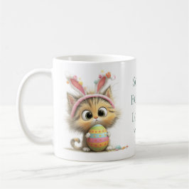 Caneca De Café Some Bunny Loves You Easter Cat Mug