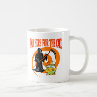 Caneca De Café Somente aqui para o bolo