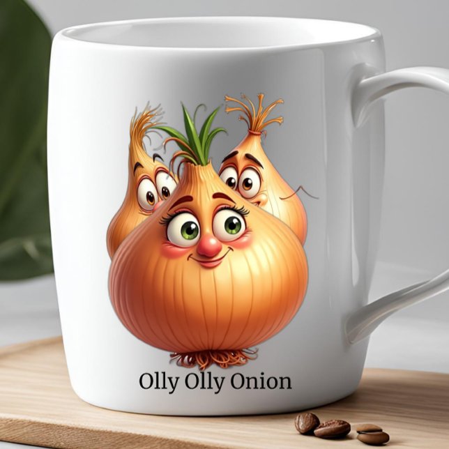 Caneca De Café SOMENTE ONION Funny Novelty Office Gift (Home Gifts for her Mothers Day Christmas foodie office gifts coworkers white elephant funny novelty )