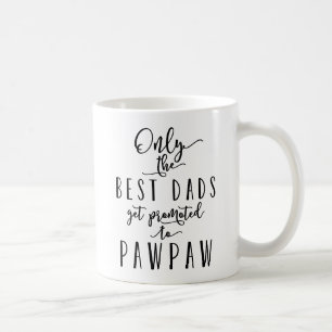 Caneca De Café Somente os melhores pais obtêm promovidos