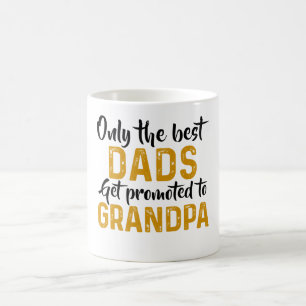 Caneca De Café Somente os melhores pais obtêm promovidos ao vov