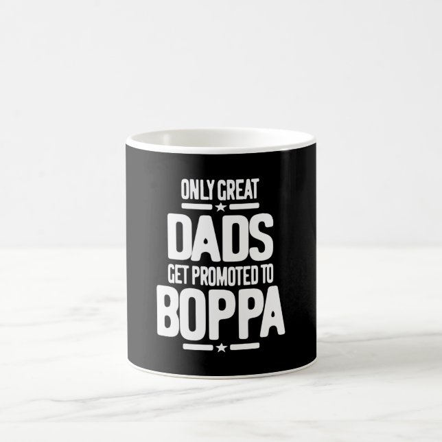 Caneca De Café Somente Pais Excelentes São Promovidos Para Boppa (Centro)