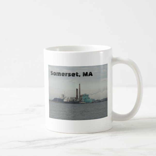 Caneca De Café Somerset, Massachusetts, Taunton River (Direita)