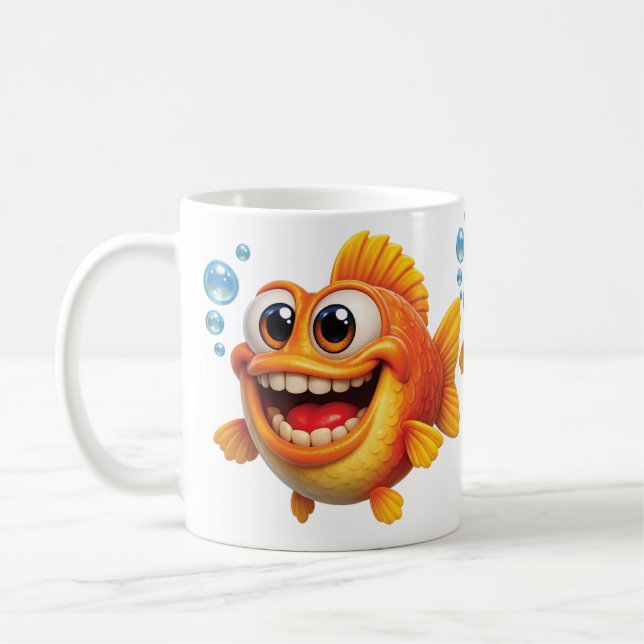 Caneca De Café Something Fishy Going On (Esquerda)