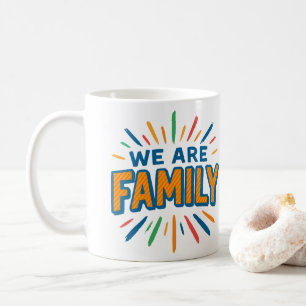 Caneca De Café Somos da Família 1