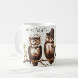Caneca De Café Somos do País da Coruja: Arte Cromolithográfica