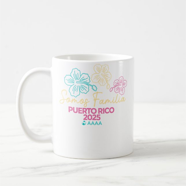 Caneca De Café Somos Família (Esquerda)