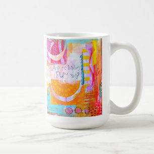 Caneca De Café Somos nós que temos o divertimento contudo a