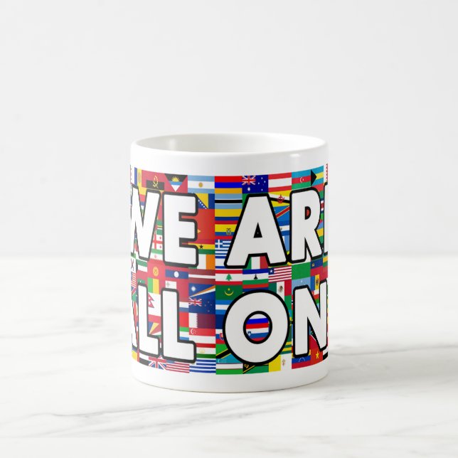 Caneca De Café Somos Todos Um (Centro)