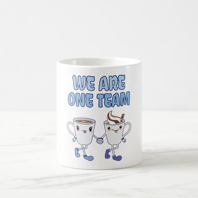 Caneca De Café Somos uma Equipe (Centro)