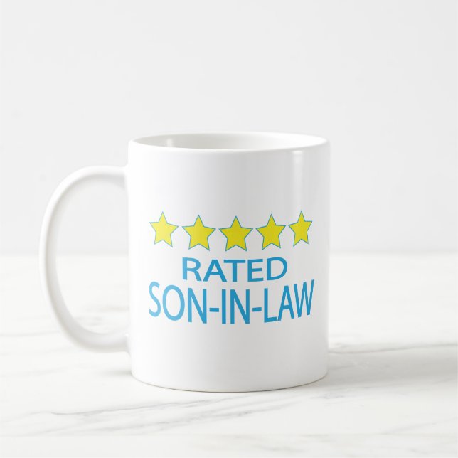 Caneca De Café Son-in-law de cinco estrelas (Esquerda)