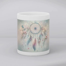 Caneca De Café Sonhador Boho Etéreo