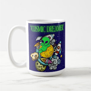 Caneca De Café sonhador cósmico