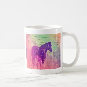 Caneca De Café Sonhando com cavalos por angelandspot.