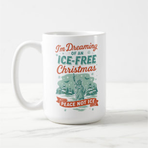 Caneca De Café Sonhando com um Natal sem Gelo