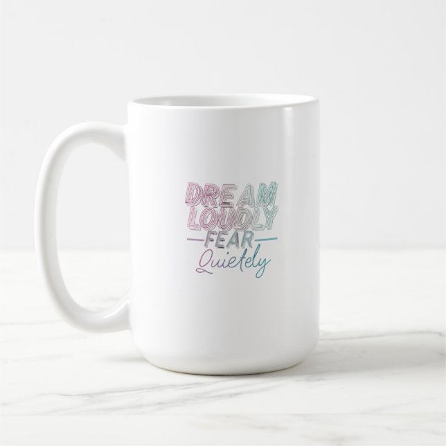 Caneca De Café Sonhe alto (Esquerda)