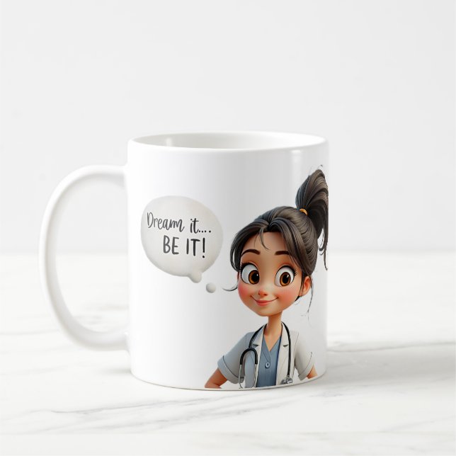 Caneca De Café sonhe com isso, seja isso! (Esquerda)