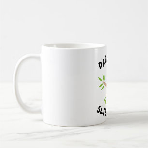 Caneca De Café Sonhe Grande Durma Mais Coala Fofo Dormindo no Gal