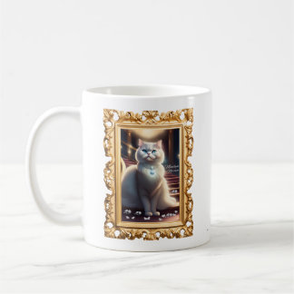 Caneca De Café Sonhe grande Sparkle mais brilhante Gatinho persa