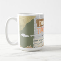 Sonhe seus problemas em café.