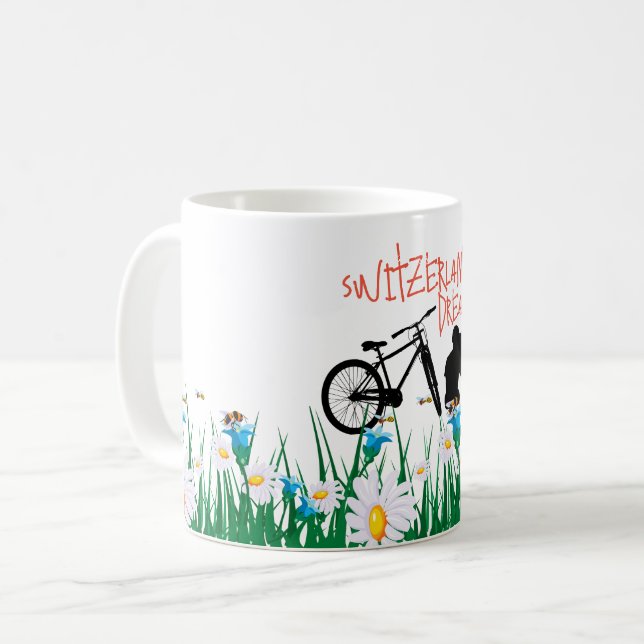 Caneca De Café Sonho (Frente Esquerda)