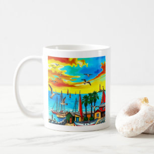 Caneca De Café Sonho Costeiro