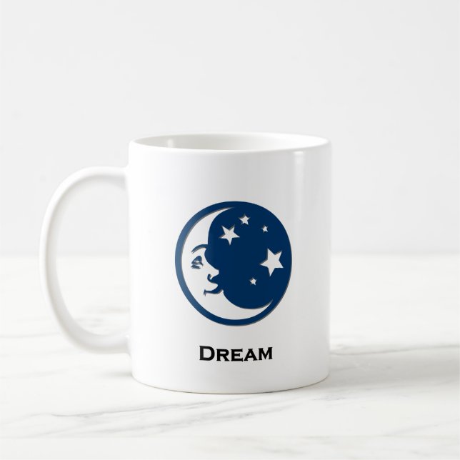 Caneca De Café Sonho das estrelas da lua (Esquerda)