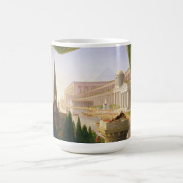 Caneca De Café Sonho de arquiteto (por Thomas Cole)
