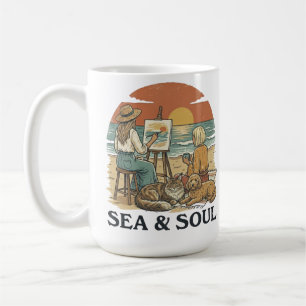 Caneca De Café Sonho de Mar e Alma