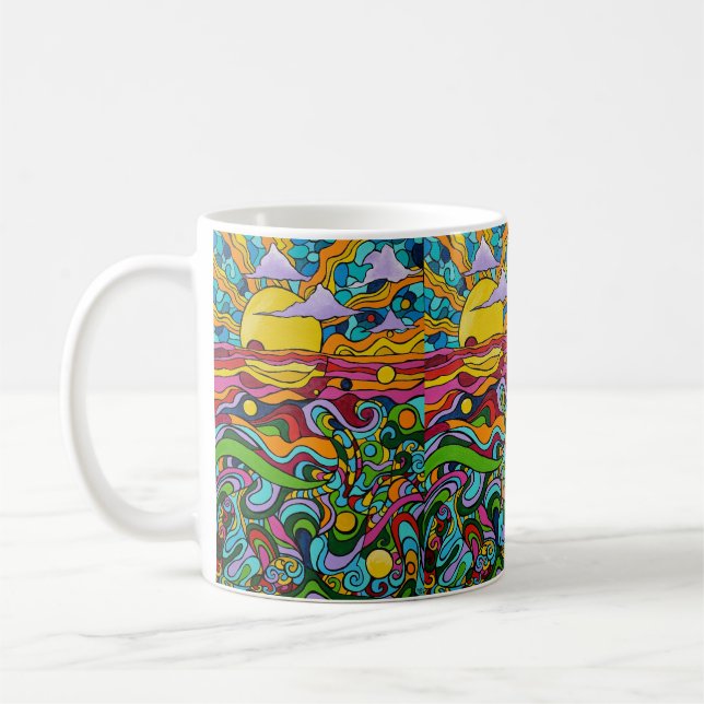 Caneca De Café Sonho de sol (Esquerda)