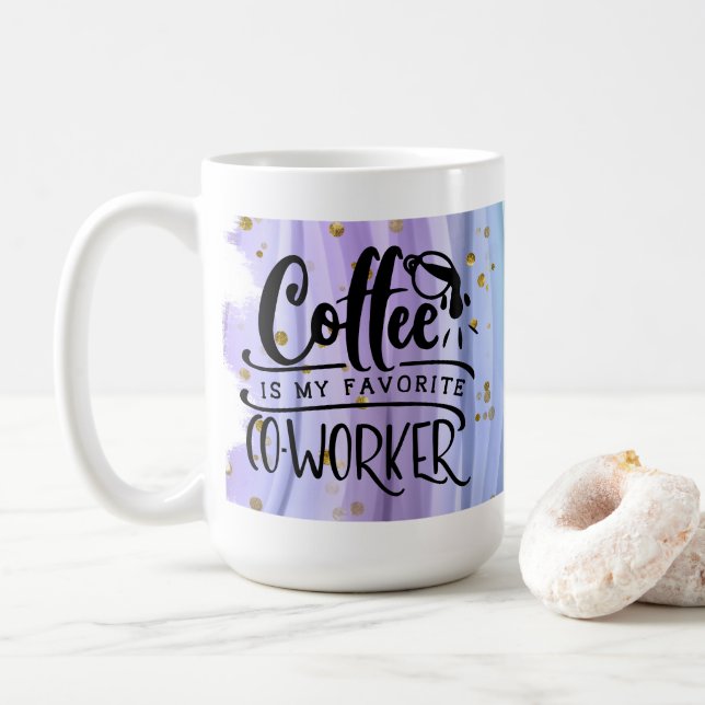 Caneca De Café Sonho do café Lover (Com Donut)