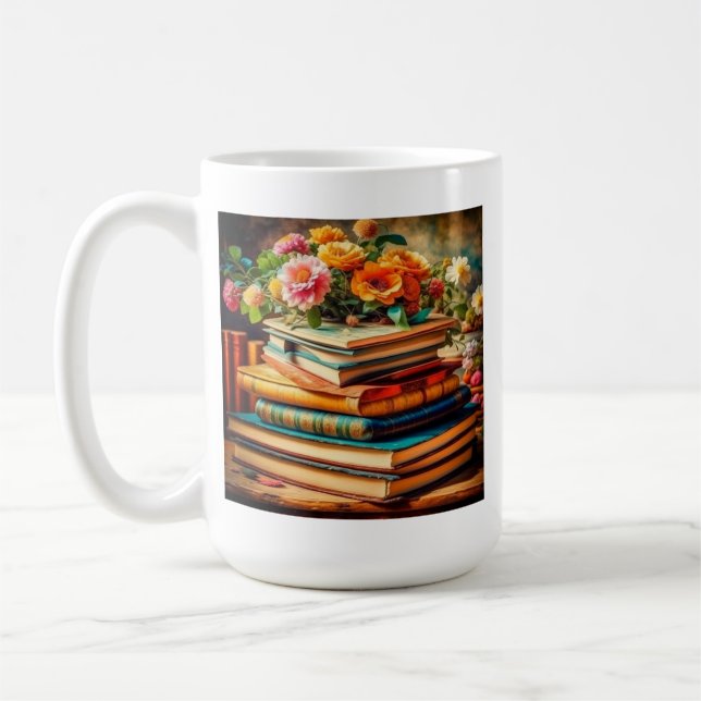 Caneca De Café Sonho em Palavras | Livro do veículo (Esquerda)