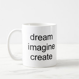 Caneca De Café sonho imaginar crio