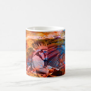 Caneca De Café Sonho Nativo Americano