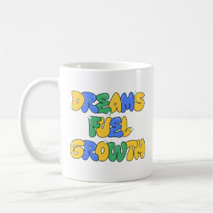 Caneca De Café Sonhos Aumentam