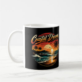 Caneca De Café Sonhos Costeiros