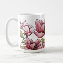 Caneca de Café Sonhos de Magnólia