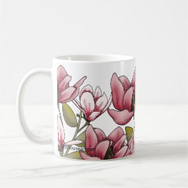 Caneca de Café Sonhos de Magnólia