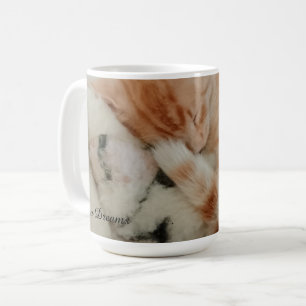 Caneca De Café Sonhos de Meow, Foto, Personalizar, 
