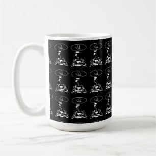 Caneca De Café "Sonhos de Sapo Famintos" de animais inteligentes 