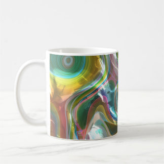 Caneca De Café Sonhos de Vidro Líquido Luminoso